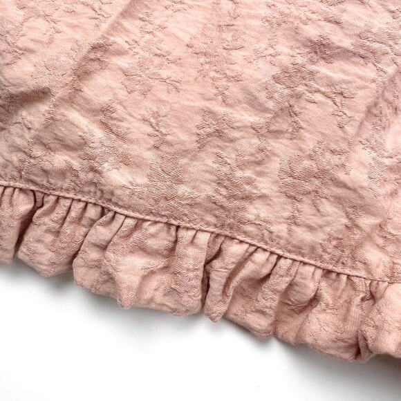 Zara Pink Mauve Textured Dress - Picture 2 of 6